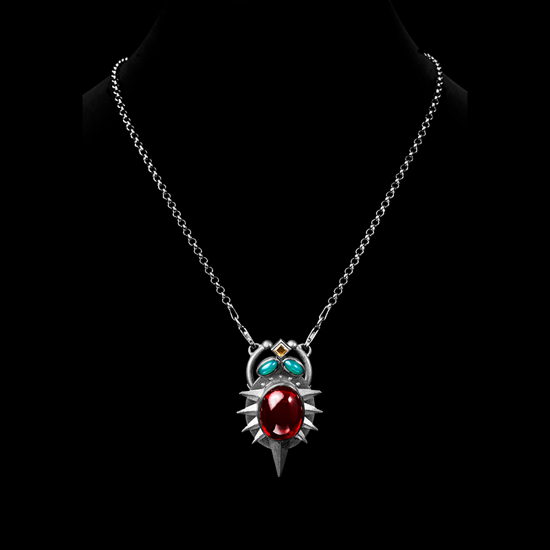 ვერცხლის ბეჭედი LADY BUGS